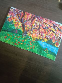 Selling  my paintings to cover some bills