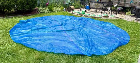 16 ft solar cover for above ground pool