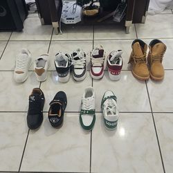 Diferentes modelos de tenis