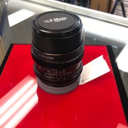 SLR Magic 35mm F/1.2 Cine Nikon F Lens Pre Owned 