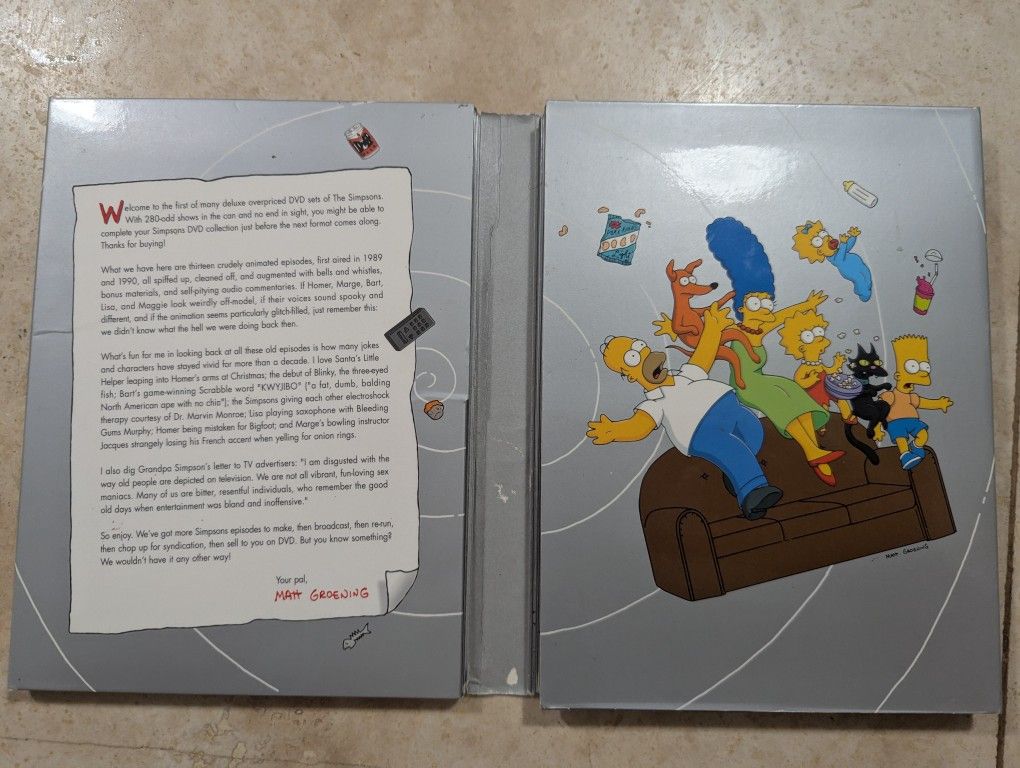 DVDs Simpson Family Guy