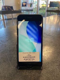 📱 iPhone SE (2020) | 128GB | Black ⚡