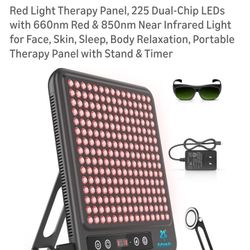 Red Light Panel Face And Body 