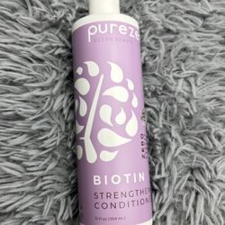 Purezero clean beauty biotin strengthening conditioner