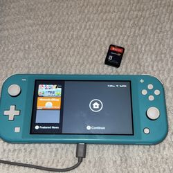 Nintendo Switch Lite – Sky Blue + Mega Man 11 (Physical) 💰 $140– Great Condition