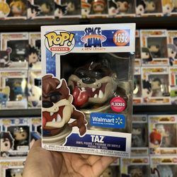Taz Space Jam Funko ( Flocked Walmart Exclusive )