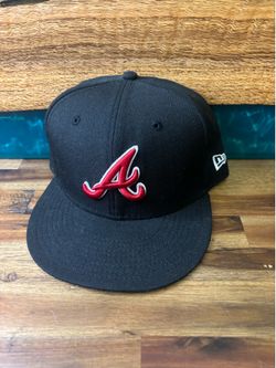 New Era Atlanta Braves 59Fifty Fitted Hat Cap Size 7 3/8