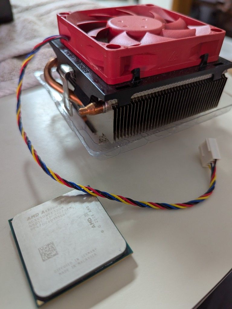 AMD Athlon II X3 450 AM3 Cooler Master Cooler Fan Cpu Processor Am2 