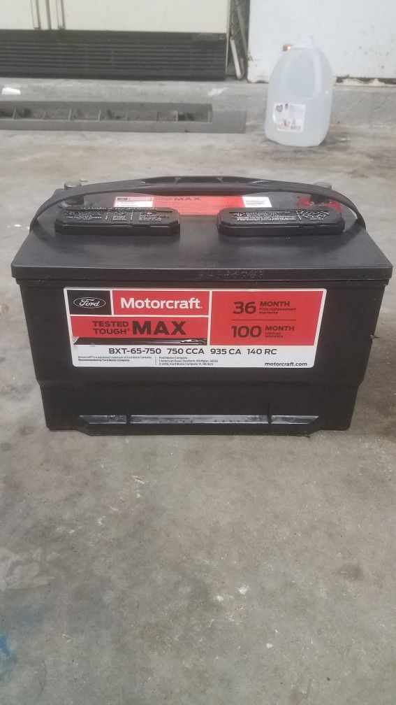 Motorcraft Tested Tough Max Group Size 65 Battery