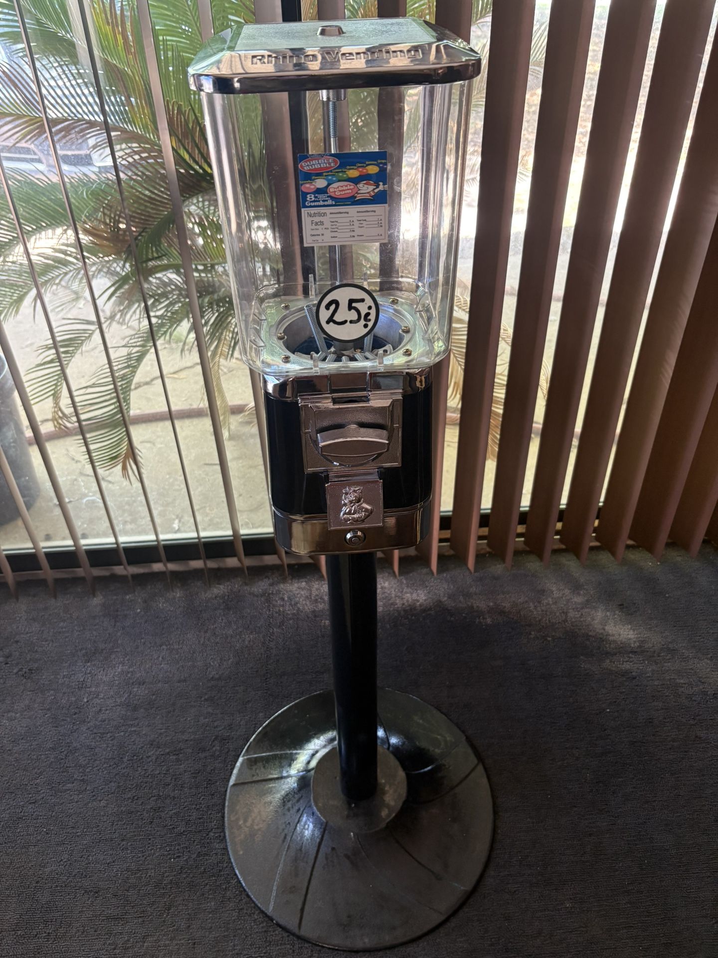 Black Rhino Gum ball Machine