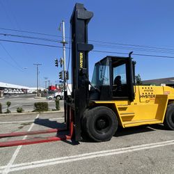 2001 Hyster H360xl 36,000 Lbs Perkins Diesel 96 Forks 3 Speed Auto Trans