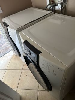 Washer and dryer