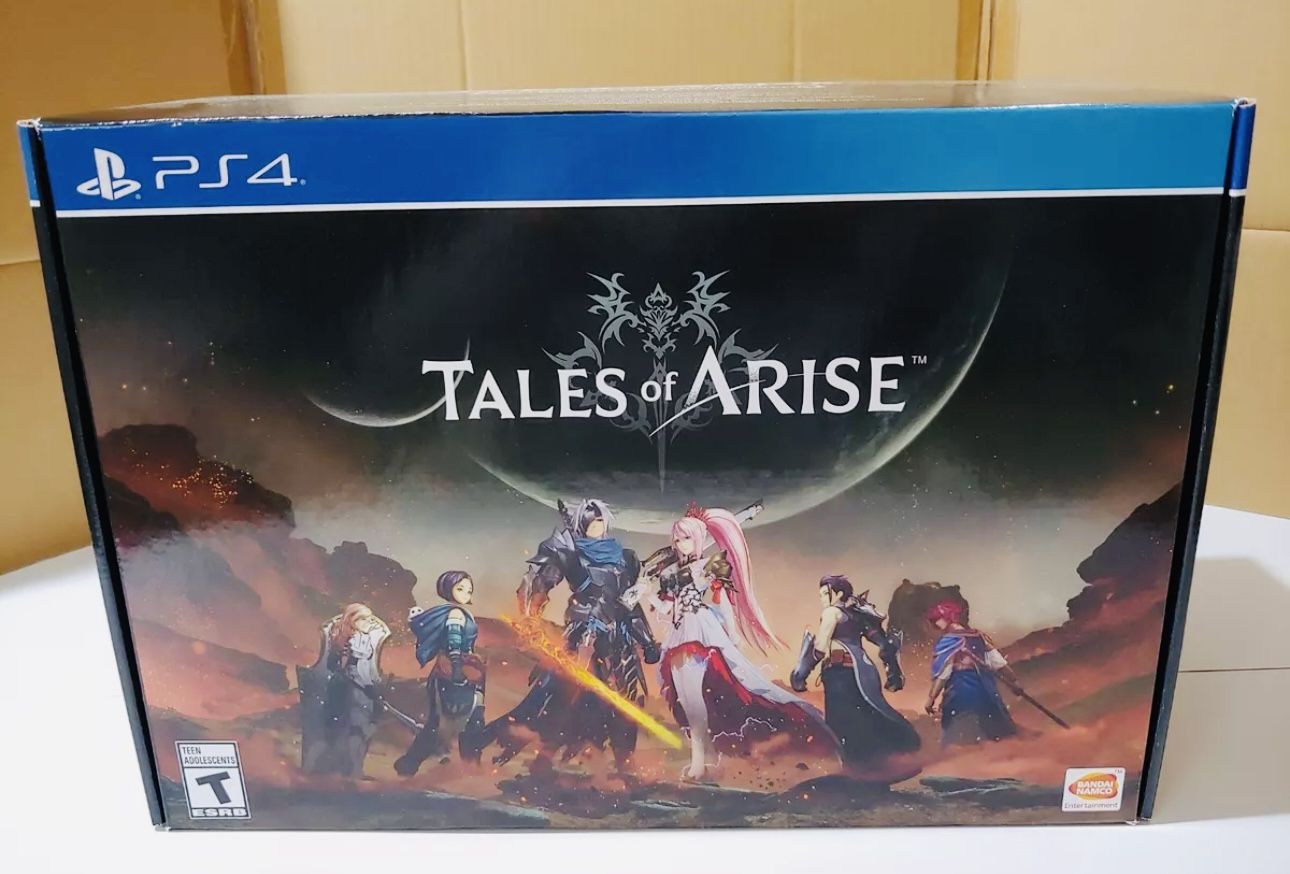 Tales of Arise PlayStation 4 PS4 Collector's Edition NEW SEALED Adult Owned