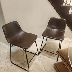 Modern Faux Leather Chairs