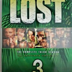 Lost - The Complete Third Season (DVD, 2007, 7-Disc Set) Very Good