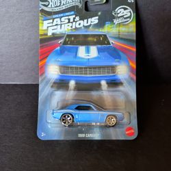 Hot Wheels Silver Series Exclusive 1969 Camaro 