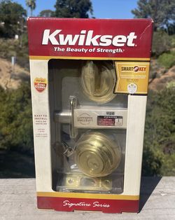 Kwikset Signature Series 980 Single Cylinder Deadbolt