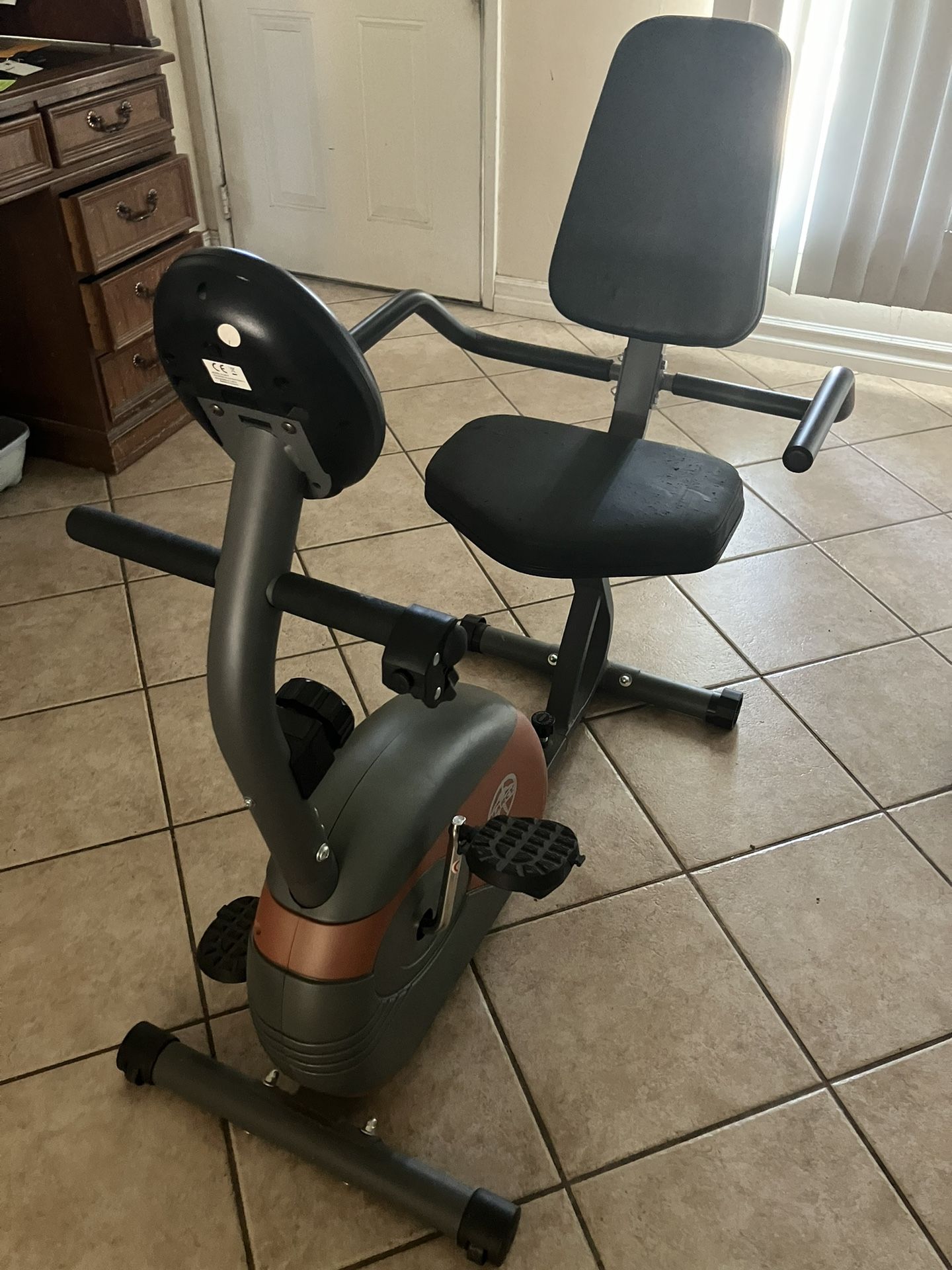 Marcy Recumbent Exercise Workout Bike