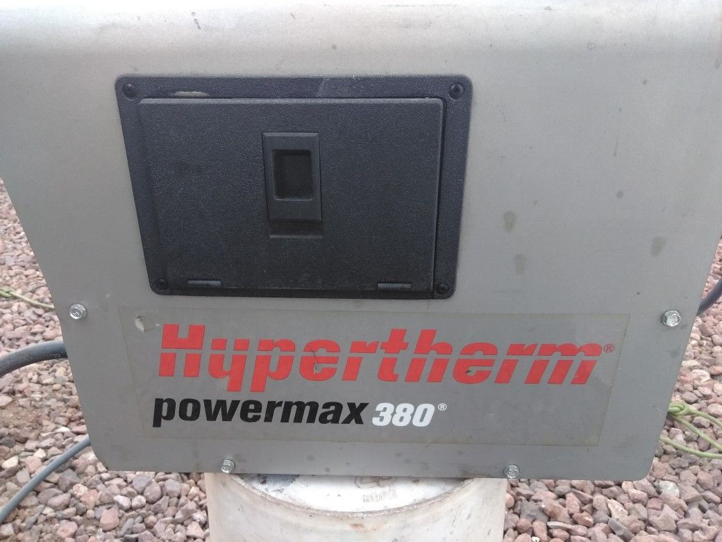 Plasma cutter hypertherm power Max 380