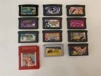 Gameboy Advance and Gameboy Color Games