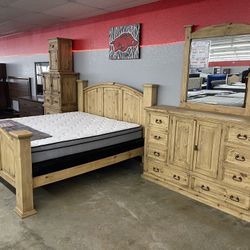 All New King Rustic Bedroom Group Available Now!! 