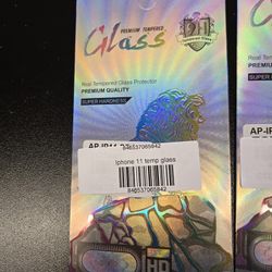 Iphone 11 Temper Glass Lot Of 5 For $20