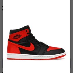 Nike Air Jordan Satin 1 Women's Size 6.5