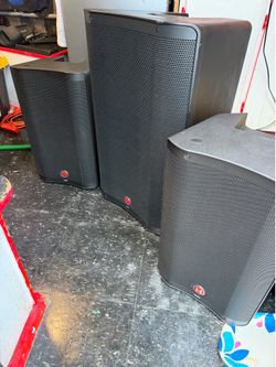 3 HARBINGER SPEAKERS