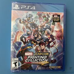 BRAND NEW SEALED Marvel vs Capcom Fighting Collection Arcade Classics PS4-comic