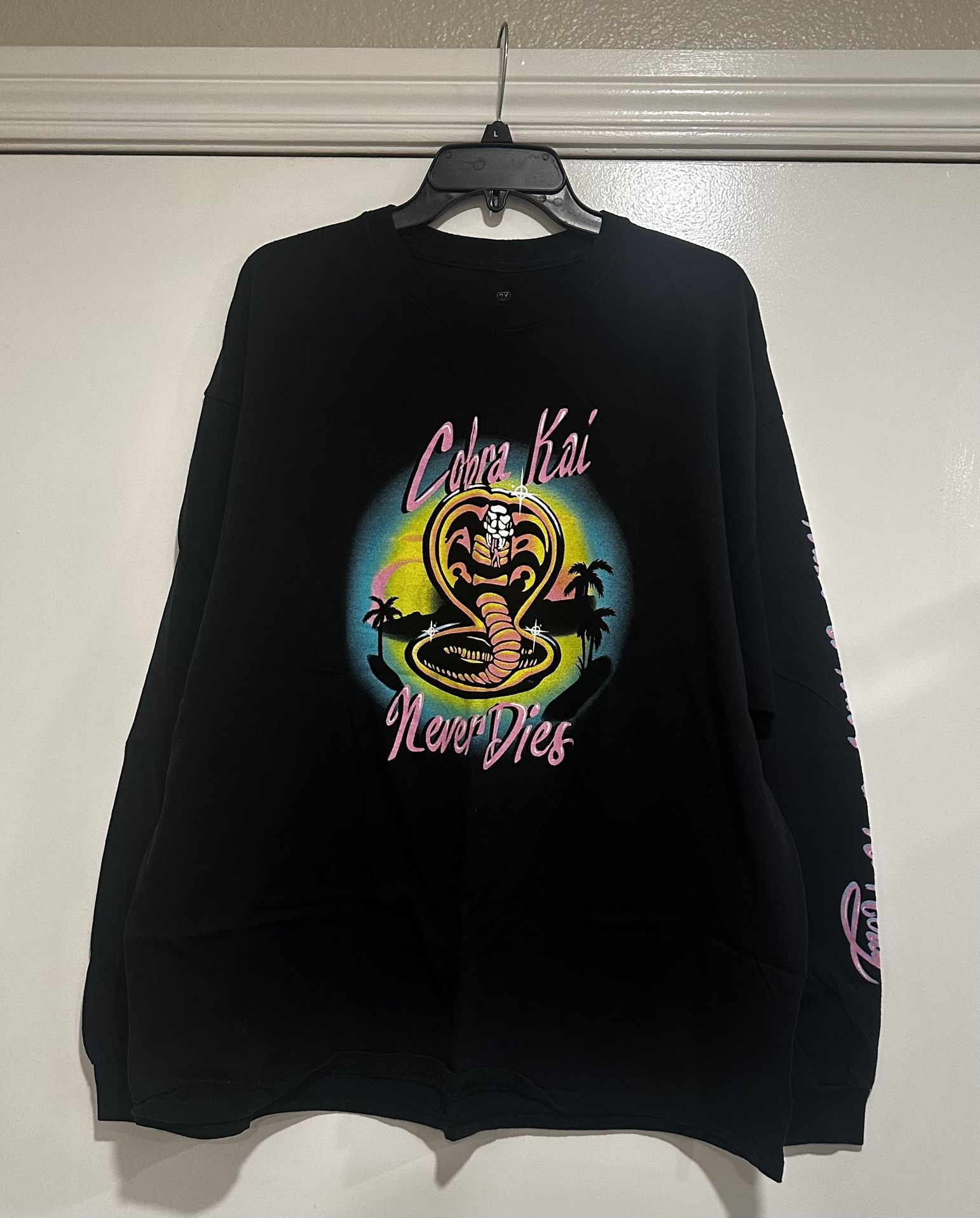 Cobra Kai Long Sleeve Shirt Size XXL 2XL