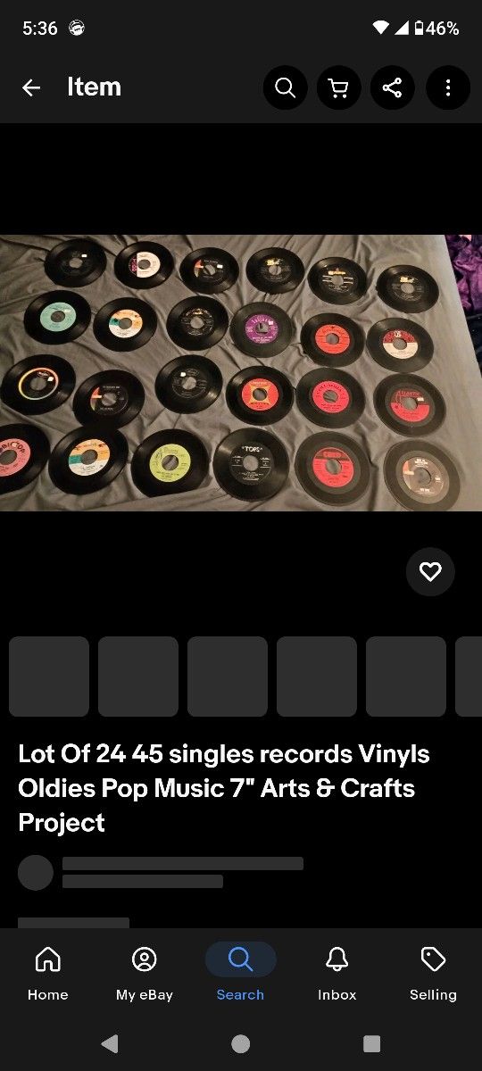 Huge Lot 24 Vinyl Records $30 For All! Singles 7" LP Oldies Random Music