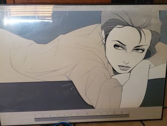 Patrick Nagel Poster 80's