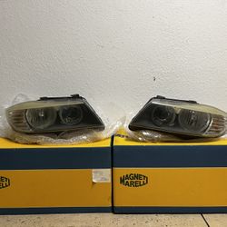 OEM BMW E90 328i headlights