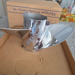Stainless steel outboard propeller