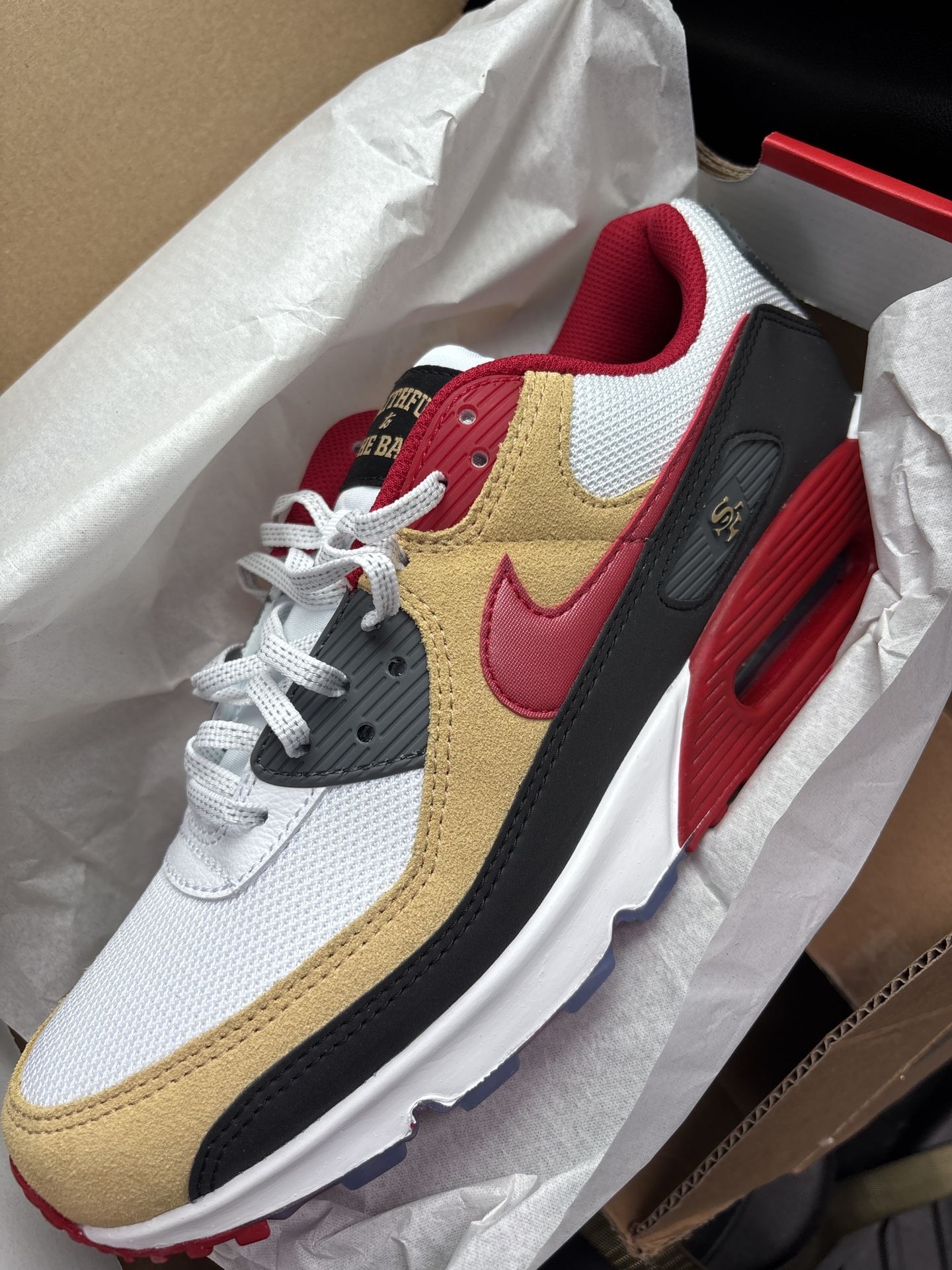 49ers Air Max 90 sz10