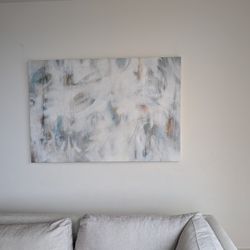 Original 58x40 Modern Acrylic Painting 