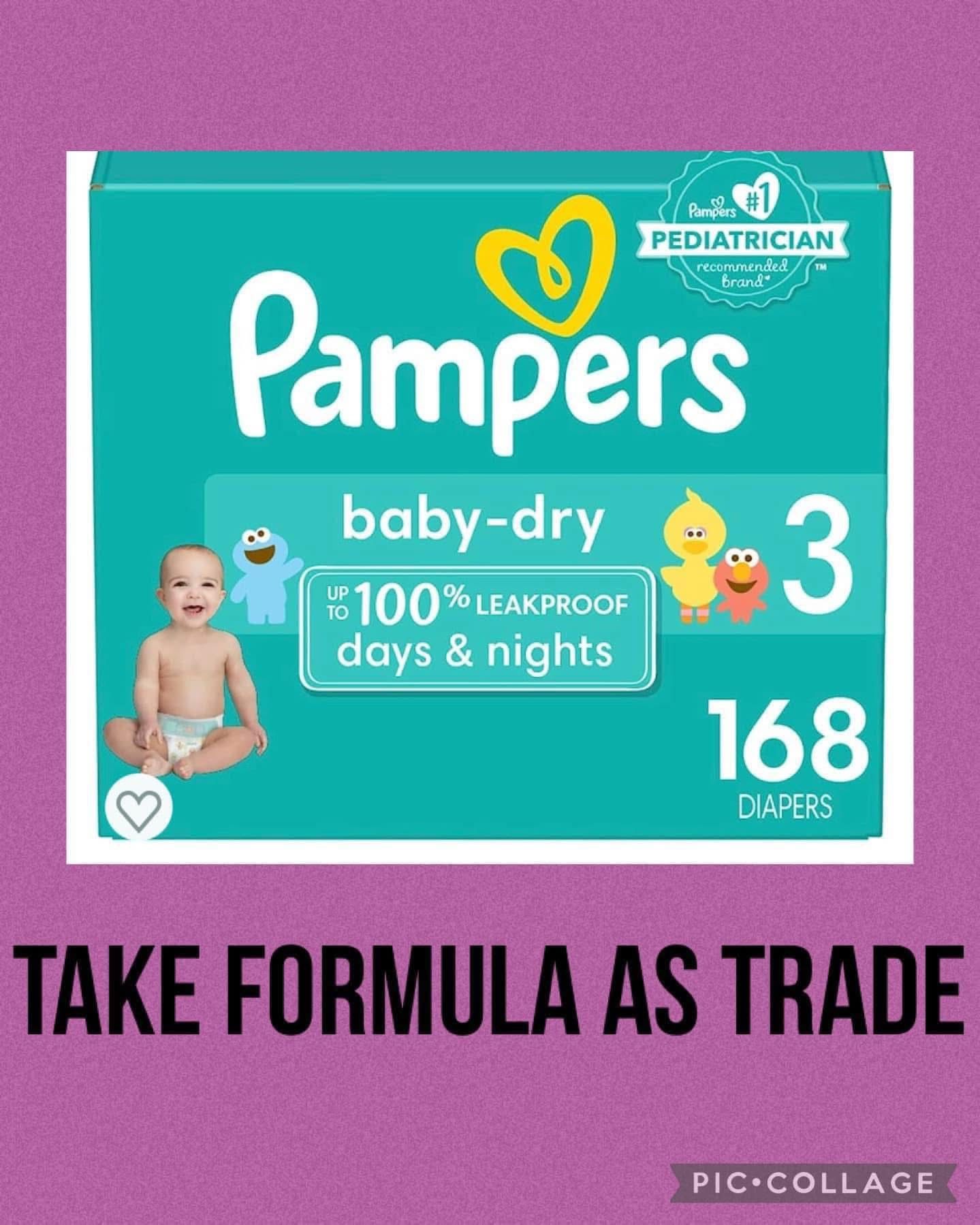 Pampers Baby Dry Size 3 -Diapers - Pañales