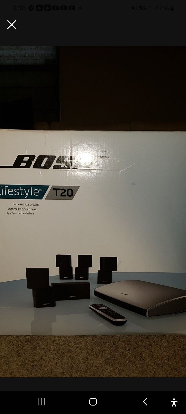 Bose T20 Lifestyle Home Theater System