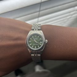 Rolex Datejust Silver Women's Watch