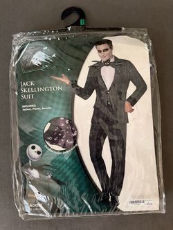 Jack Skellington Suit Adult Large Halloween Costume