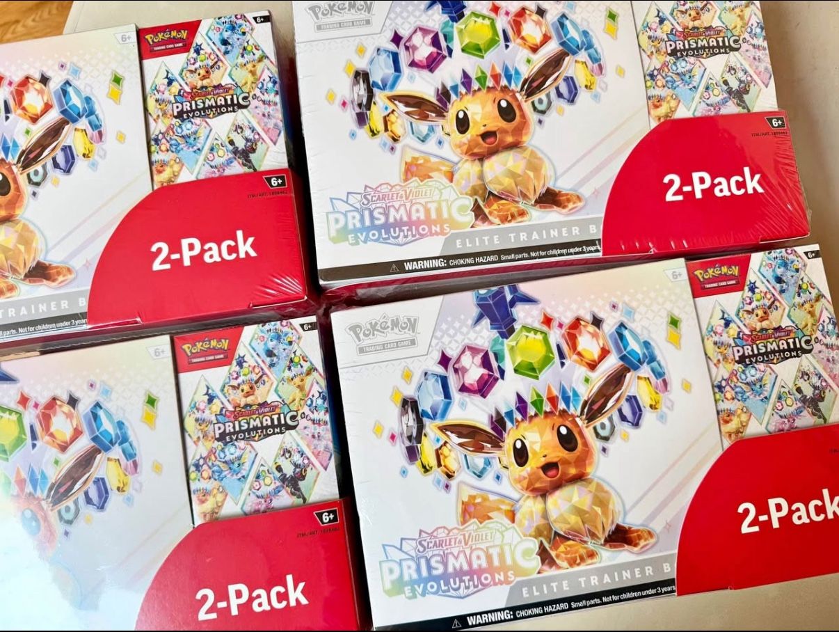 Prismatic Evolutions Costco Bundle