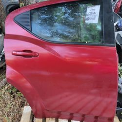 2011 2012 2013 2014 DODGE AVENGER PASSENGER REAR DOOR COMPLETE 
