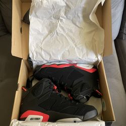 Jordan 6 Infrareds Size 10.5
