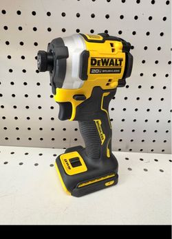 Dewalt new 1/4” impact atomic brushless 3 speeds