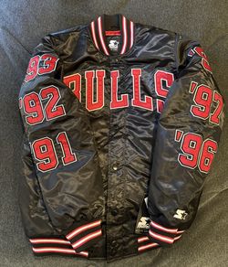 STARTER CHICAGO BULLS CHAMPS PATCHES JACKET