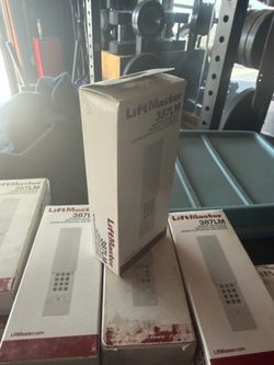 Liftmaster 387Lm universal keypad (15 boxes) all new unused.