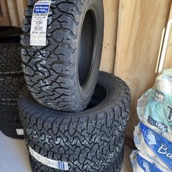 BFGOODRICH K03” LT/285/65/20”.. Load Range E. 10PLY.. $1400