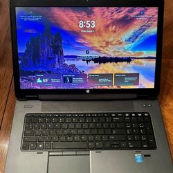 HP ZBook 15 Hi Grade Laptop Intel Core i7 CPU 12GB RAM 500GB HD Webcam 1080P LCD Nvidia Quadro Graphics Windows 11 Professional 