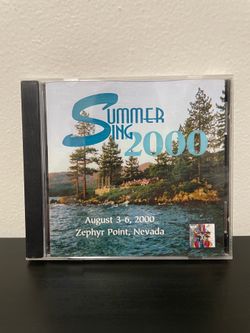 Summer Sing 2000 CD August 3-6 Zephyr Point Nevada Christian Religion God