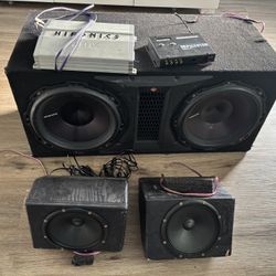 2 12s P3 / The Epicenter / Hifonics Zeuz Amp / 2 Apocalypse 6.5 